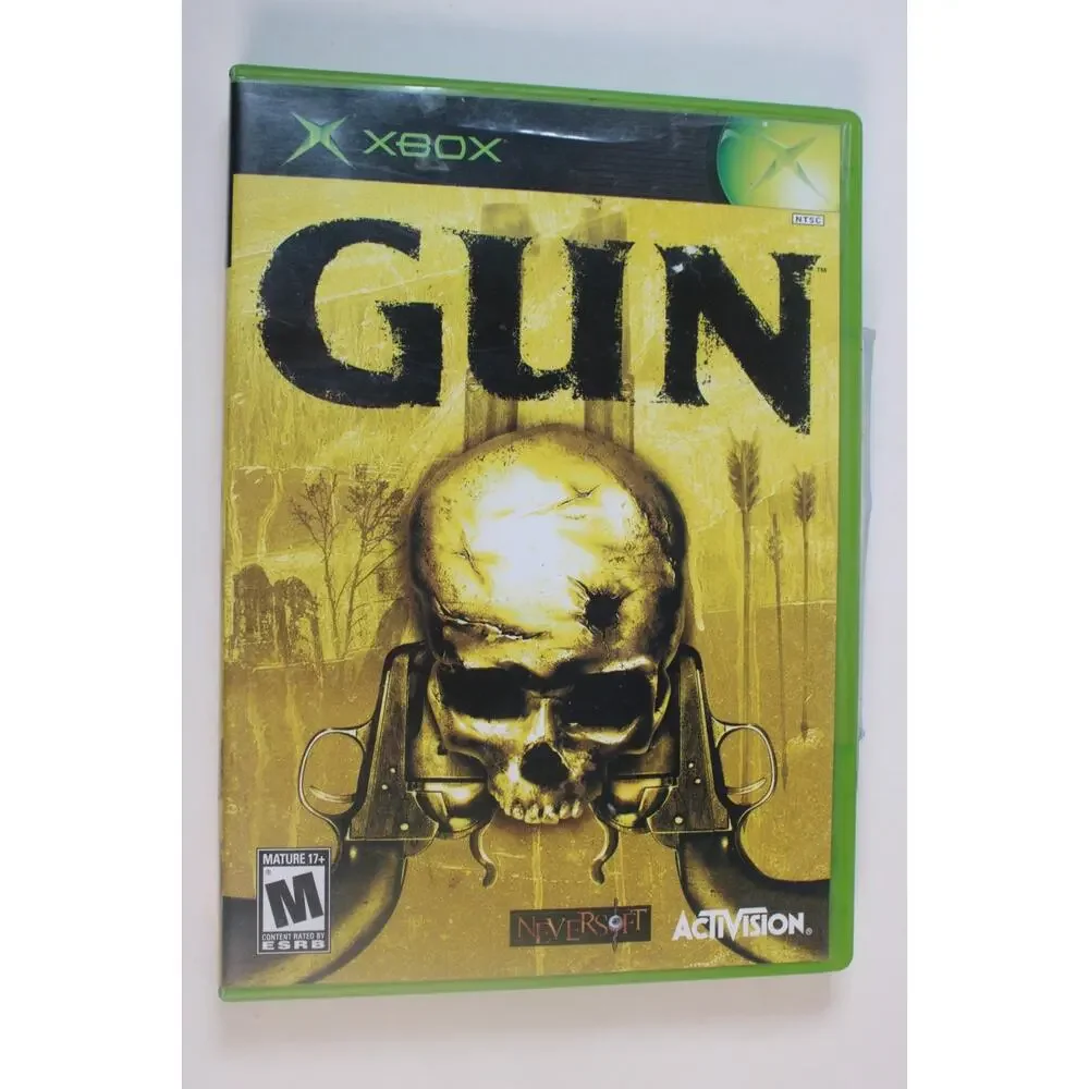 Gun (Microsoft Xbox, 2005) Authentic, Complete, Tested/works